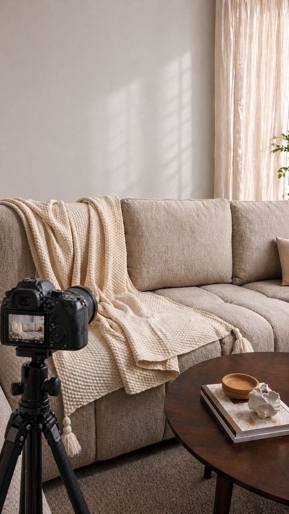 Najiba's renovated Glasgow home content setup
